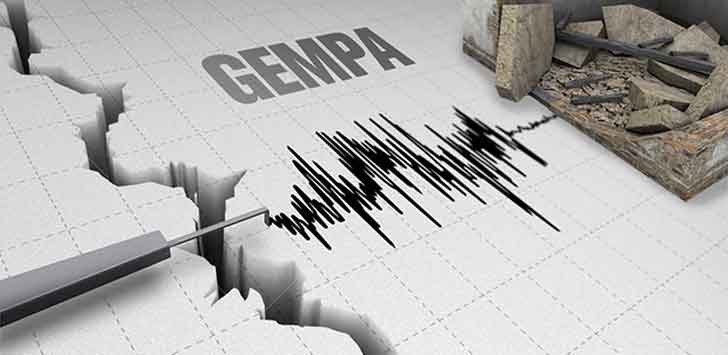 47 Kali Gempa Susulan Guncang Ternate Hingga Senin Siang