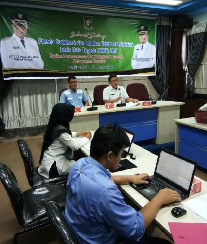 Bappeda Kampar Bahas Penanggulangan Kemiskinan