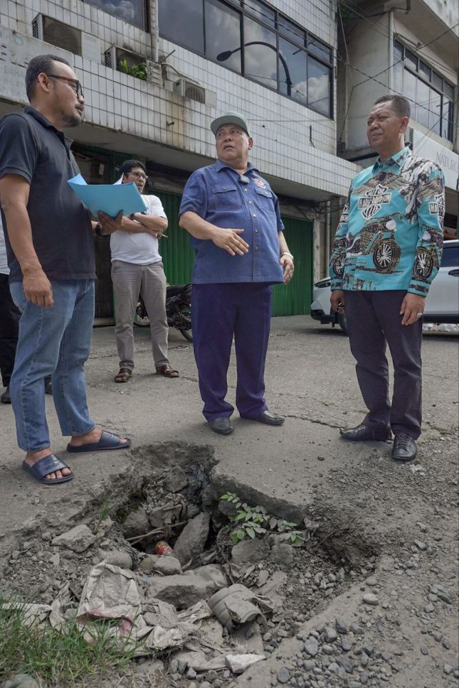 Pj Gubri SF Hariyanto Minta Pemko Pekanbaru Urus Drainase