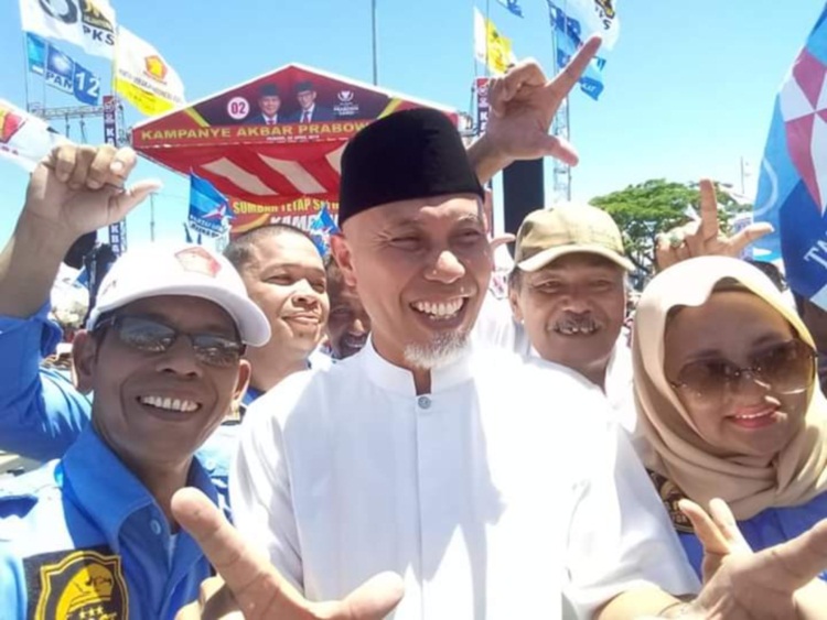 Cuti Kampanye Demi Prabowo, Walikota Padang Targetkan Kemenangan 80 Persen