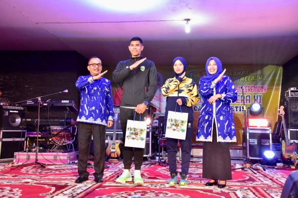 Pj Bupati Kampar Firdaus Resmikan Pelaksanaan Cabor Atletik Porwil Sumatera XI Riau