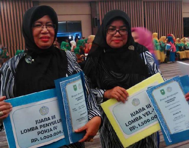 Kampar Sabet Dua Juara III di Jambore PKK Riau 2017