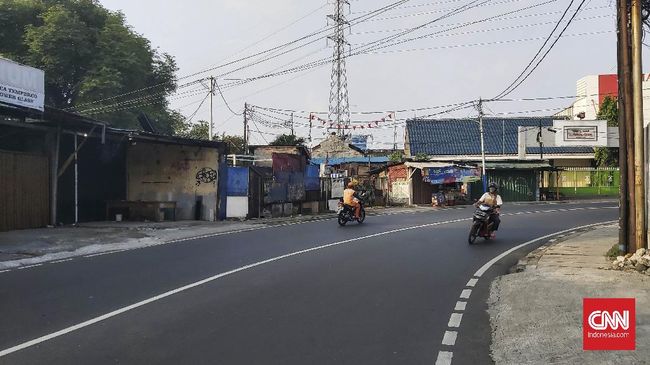 Begini Suasana Jalanan Jakarta Hari 1 PSBB