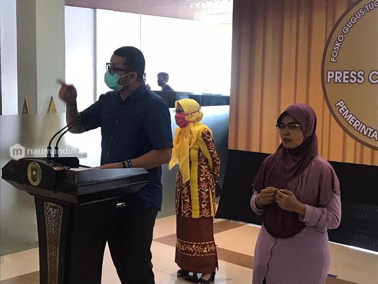 Positif Corona di Riau Terus Meningkat, Hari Ini Bertambah Lagi 2, Total 26