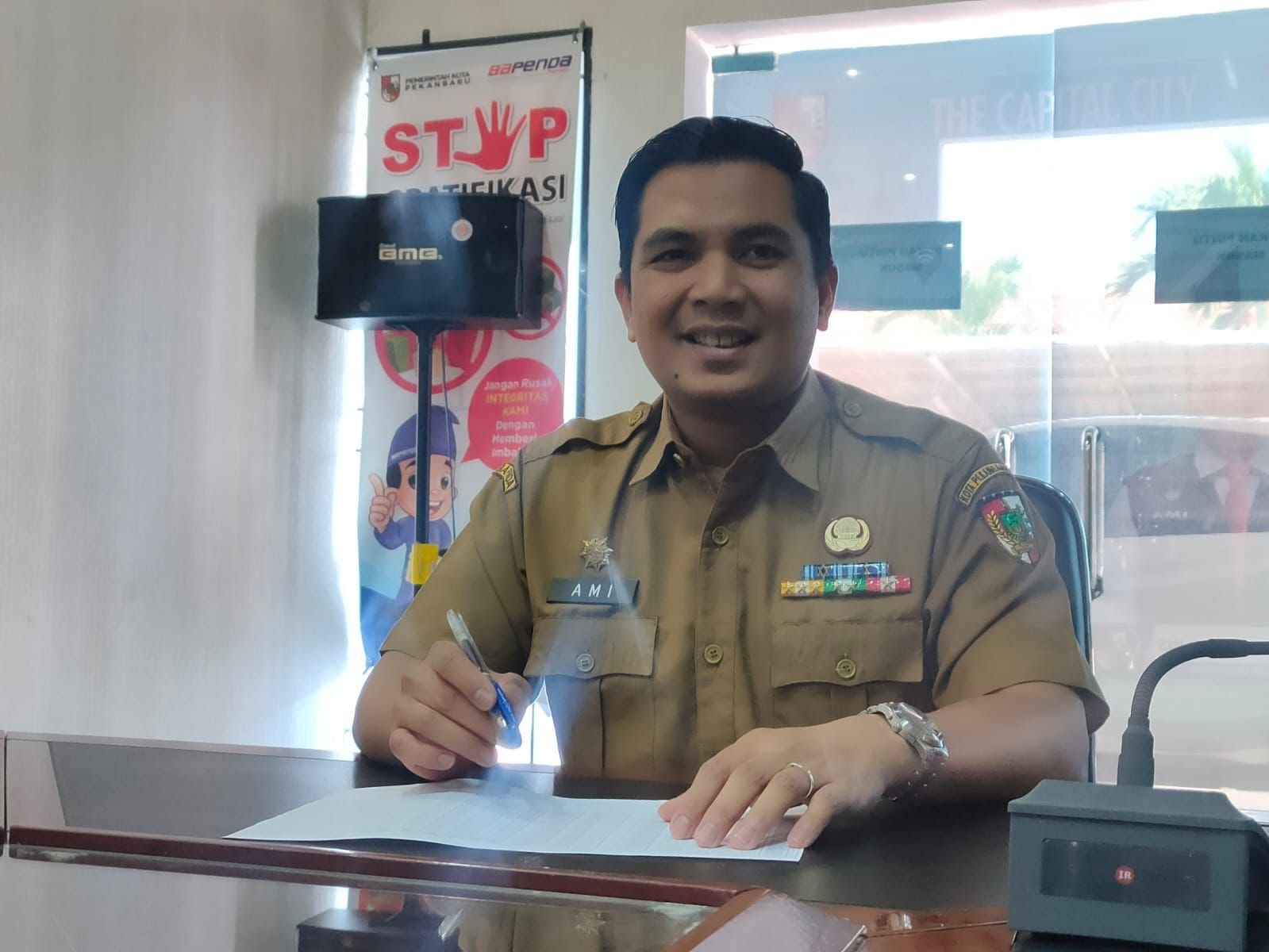 Kabapenda Pekanbaru Bantah Rekayasa Piutang Pajak