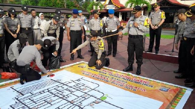 Antisipasi Kerusuhan Pilkada 2018, Ini yang Dilakukan Polres Inhil
