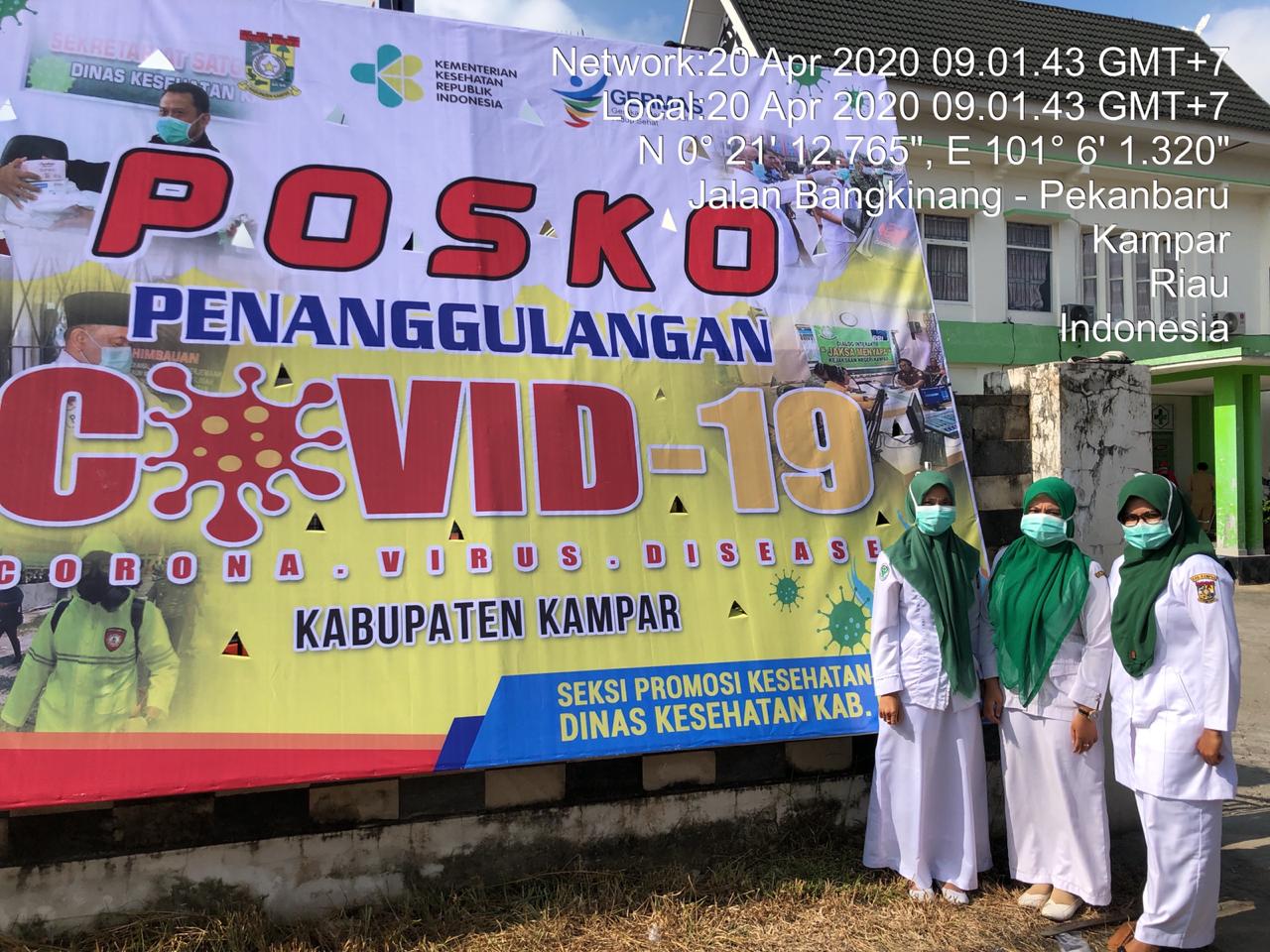 Sudah 3 Pasien Positif Covid-19 di Kampar, Dinkes Dirikan 11 Posko