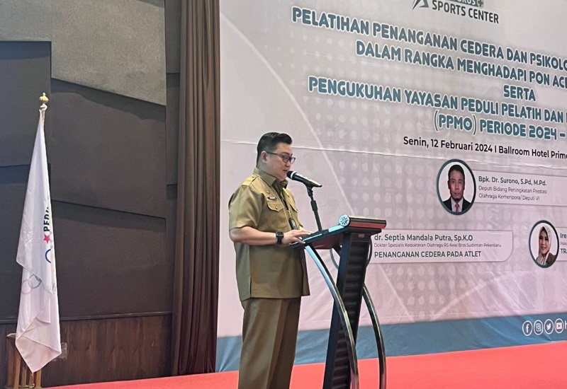 Kadispora Hadiri Pengukuhan Yayasan PPMO