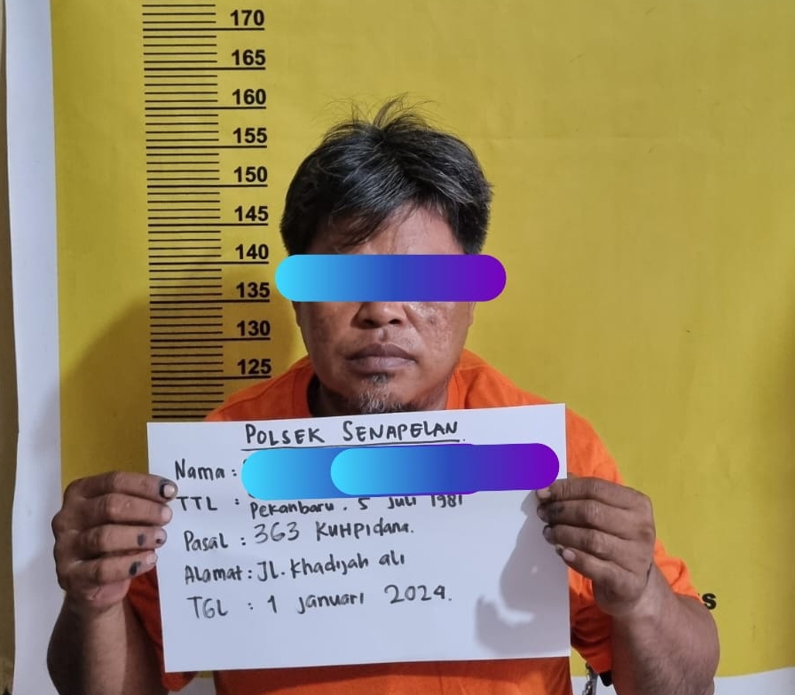 Pencuri dan Hancurkan Lapak Pedagang di RTH Diringkus