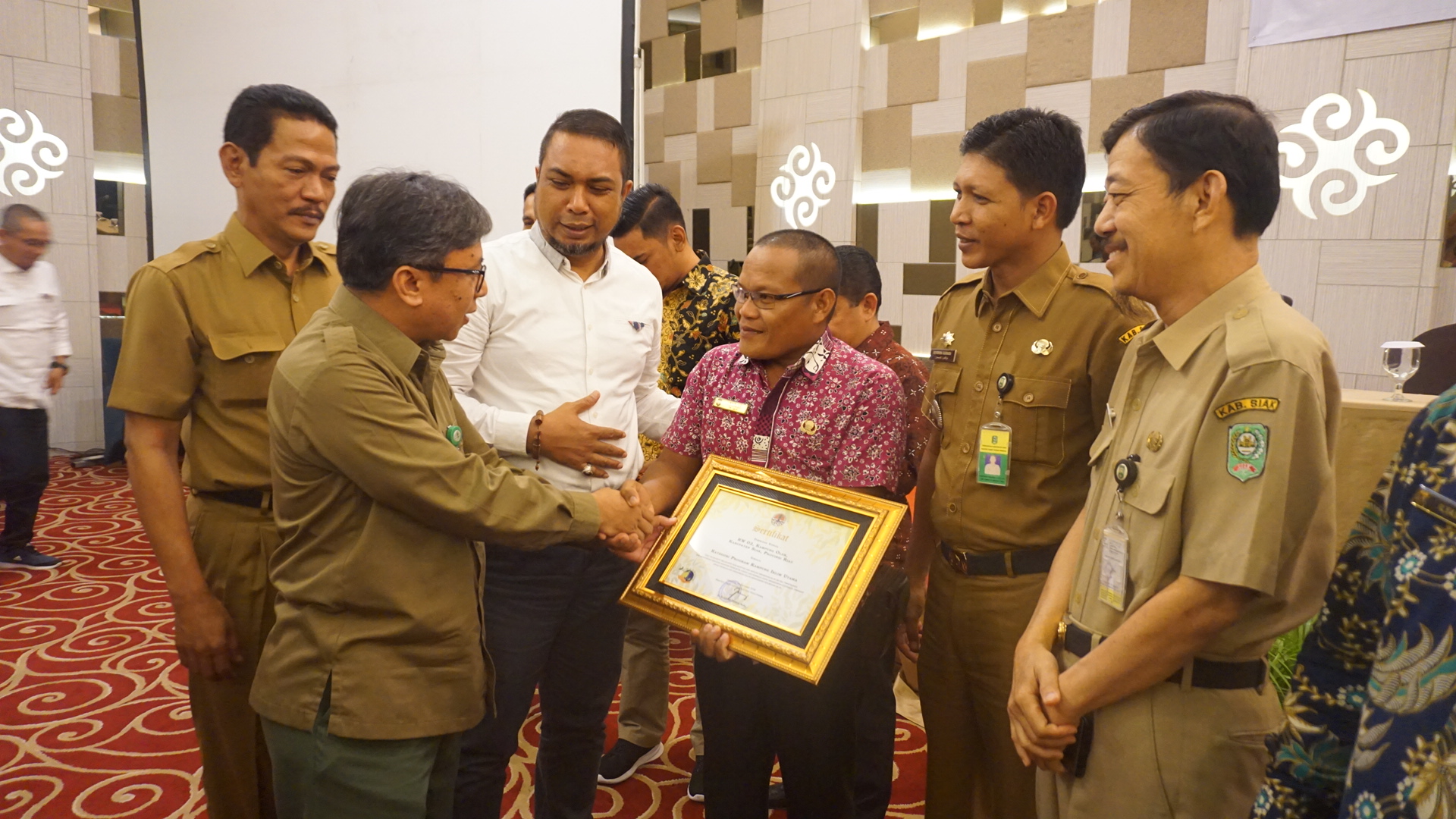 Lima Kabupaten di Riau Ikuti Workshop Proklim Tajaan RAPP