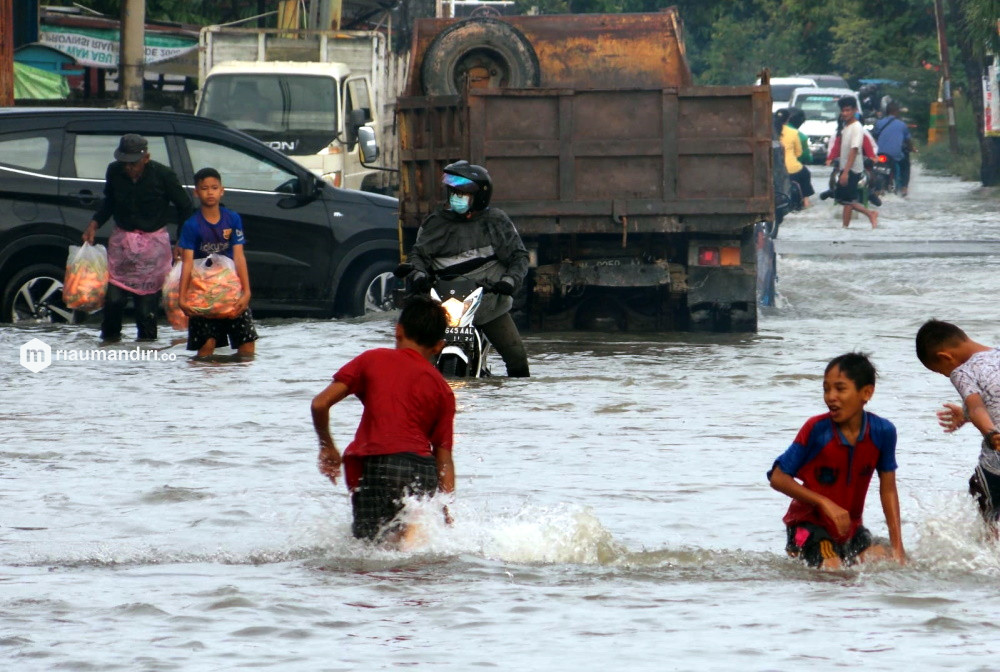 Tiga Daerah di Riau Dilanda Banjir, Ini Kata BPBD