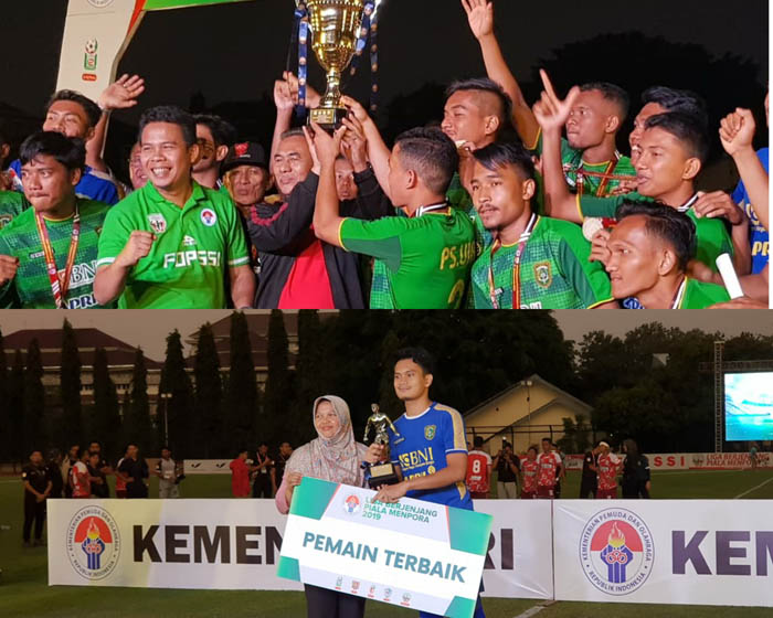 Runner Up Piala Menpora 2019, Kiper PS UIR Terpilih Jadi Pemain Terbaik 