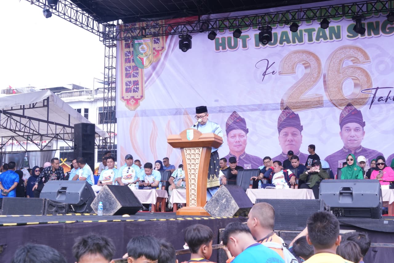 Event Pacu Jalur HUT ke-26 Kuansing Dibuka