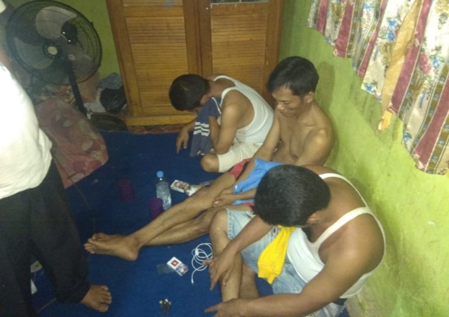 Polsek Siak Hulu Ringkus 3 Pelaku Narkoba di Desa Kubang Jaya