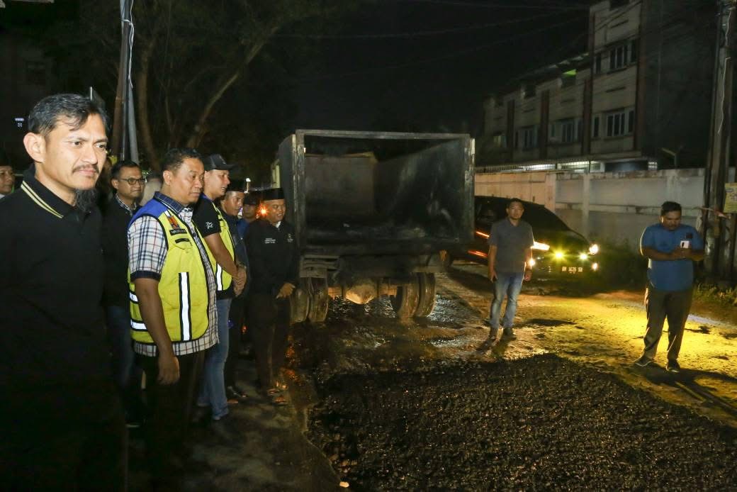 Perbaikan 29 Ruas Jalan di Pekanbaru Dirampungkan Tahun Ini