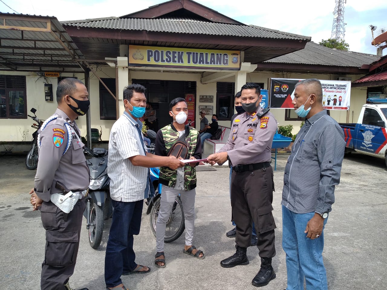 Polisi di Siak Amankan 2 Unit Sepeda Motor Hasil Curian