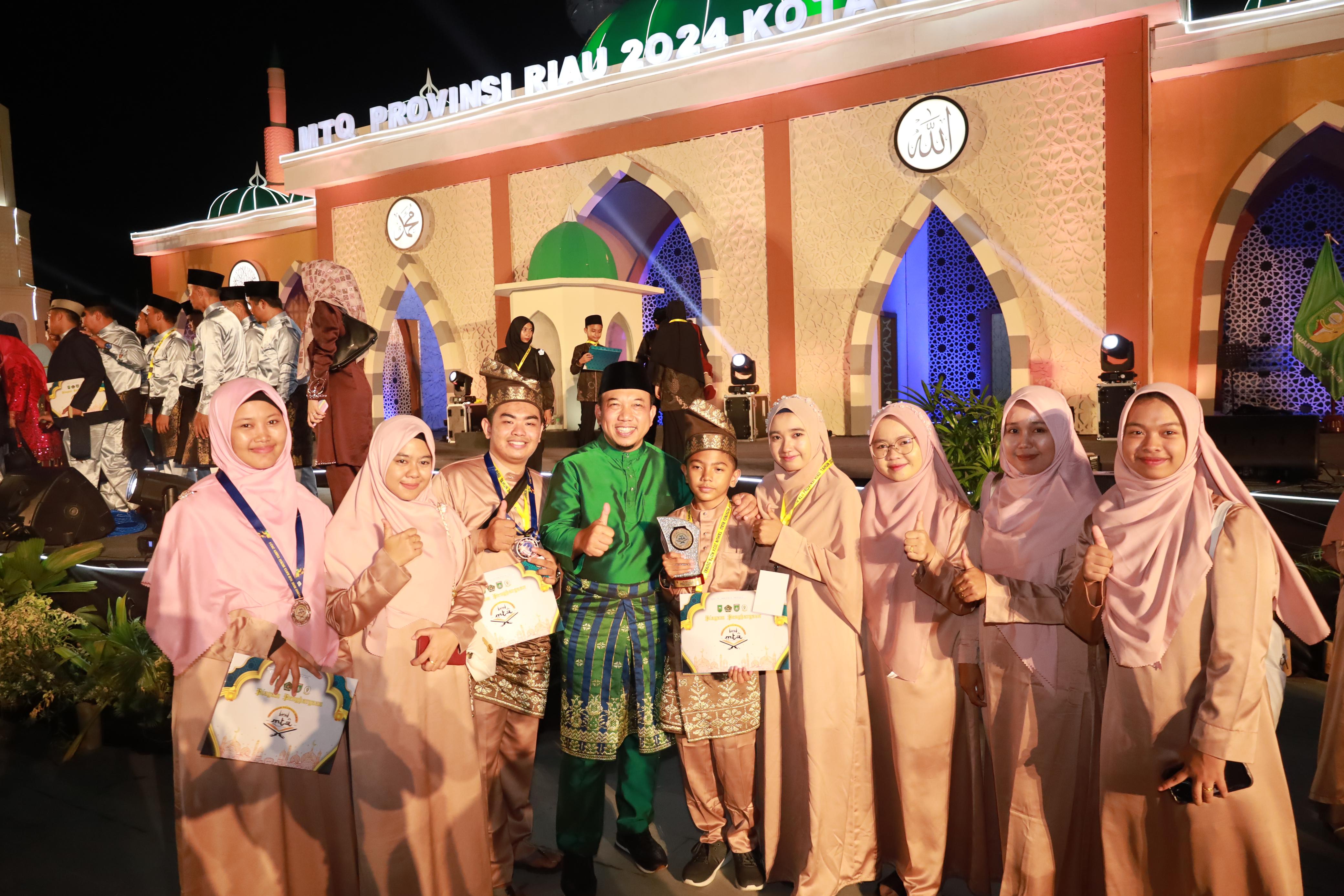 MTQ XLII Riau, Kafilah Siak Peringkat Tiga