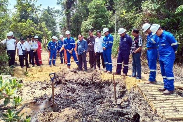 Limbah Chevron Diduga Cemari Sungai, Komisi IV Sidak Tahura SSK Minas
