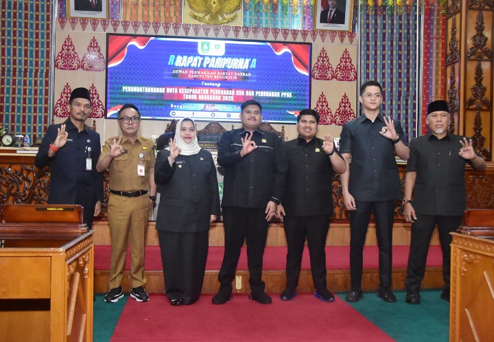 KUA-PPAS Ditandatangani, APBD Perubahan 2025 Bengkalis Tembus Rp4,6 T