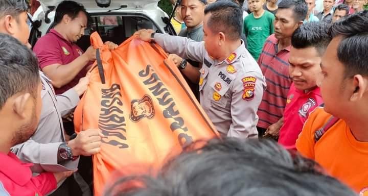 Warga Desa Perambahan yang Tenggelam di Sungai Kampar Ditemukan Meninggal