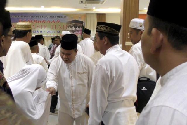 Bupati Buka Pelatihan Manasik Haji Meranti Tahun 2017