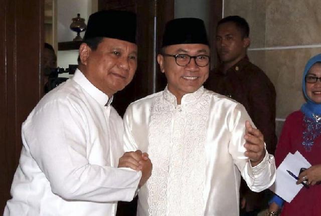 Zulkifli Hasan Undang Prabowo ke Rumahnya Pekan Depan