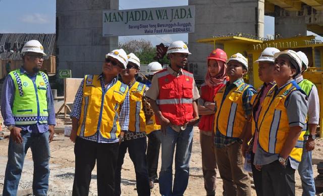 Komisi IV DPRD Riau Sidak, Progres Jembatan Siak IV di Bawah Target