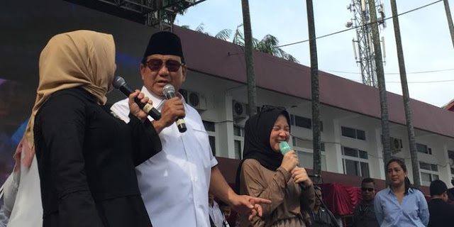 Nissa Sabyan Dikritik Karena Berpolitik, Ini Tanggapan Prabowo Subianto