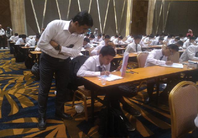 PLN WRKR Lakukan Psikotest