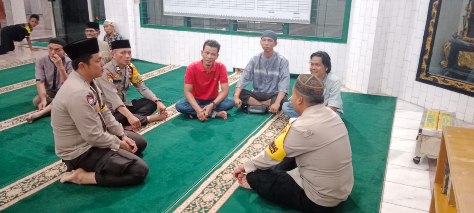 Polsek Pekanbaru Kota Ajak Masyarakat Jaga Persatuan dan Kesatuan Jelang Pemilu