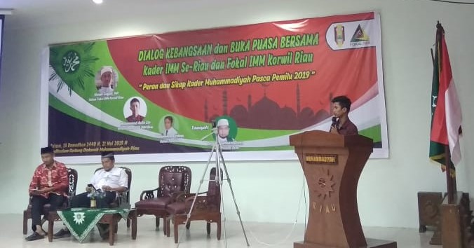 IMM Riau Bahas Sikap Kader Muhammadiyah Pasca Pemilu 2019