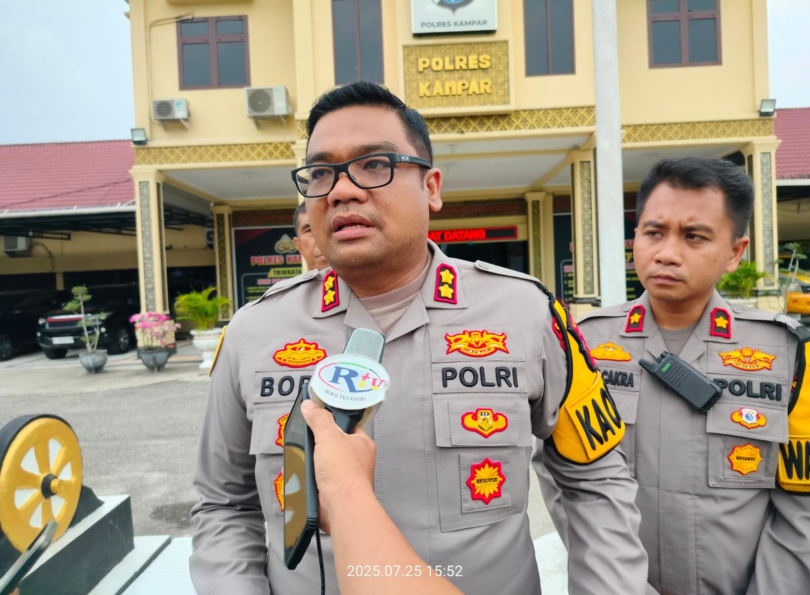 Lima Tersangka Karhutla di Kampar