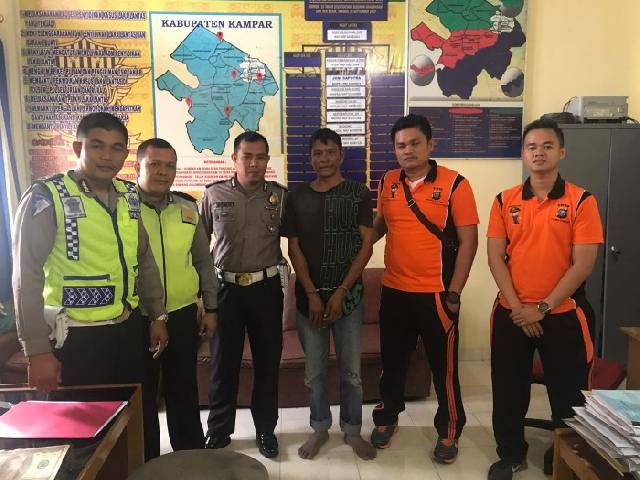 Akhirnya Sopir Truk Kecelakaan Maut di Rantau Berangin Tertangkap