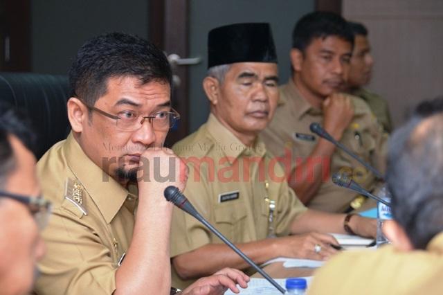 Pj Bupati Kampar Gesa Pembahasan APBDP 2016