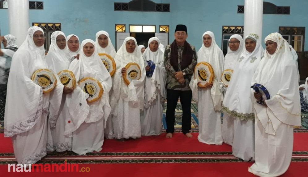 Masyarakat Kampung Medan Kuansing Antusias Sambut Wabup Halim di Acara Maulid Nabi