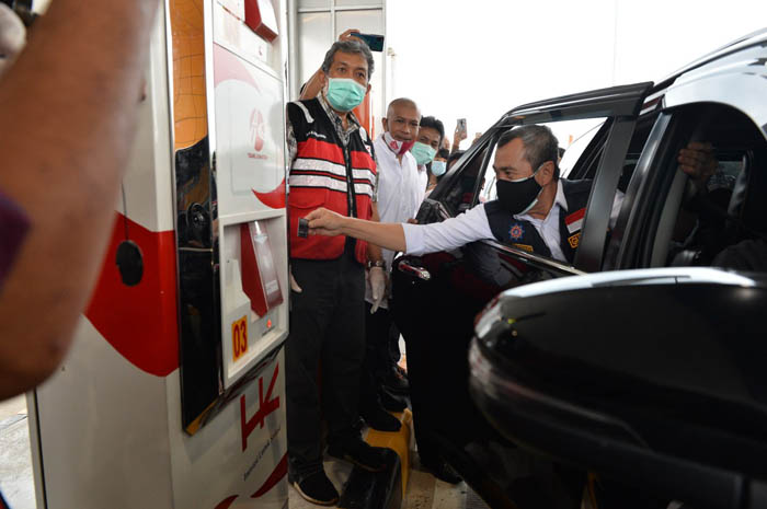 Untuk Masuk Tol Permai, Gubri: Warga Bisa Beli Kartu Tol di 5 Bank