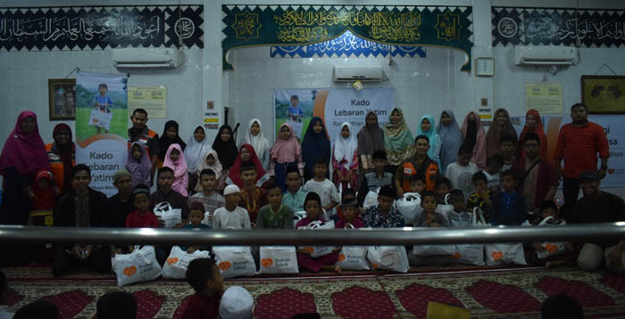 Ramadhan Berdaya Bersama Anak Yatim di Kampung Bandar