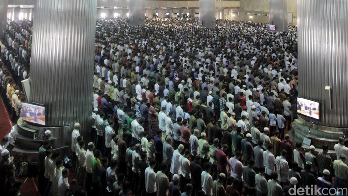 Salat Tarawih dan Buka Bersama di Masjid Istiqlal Resmi Ditiadakan