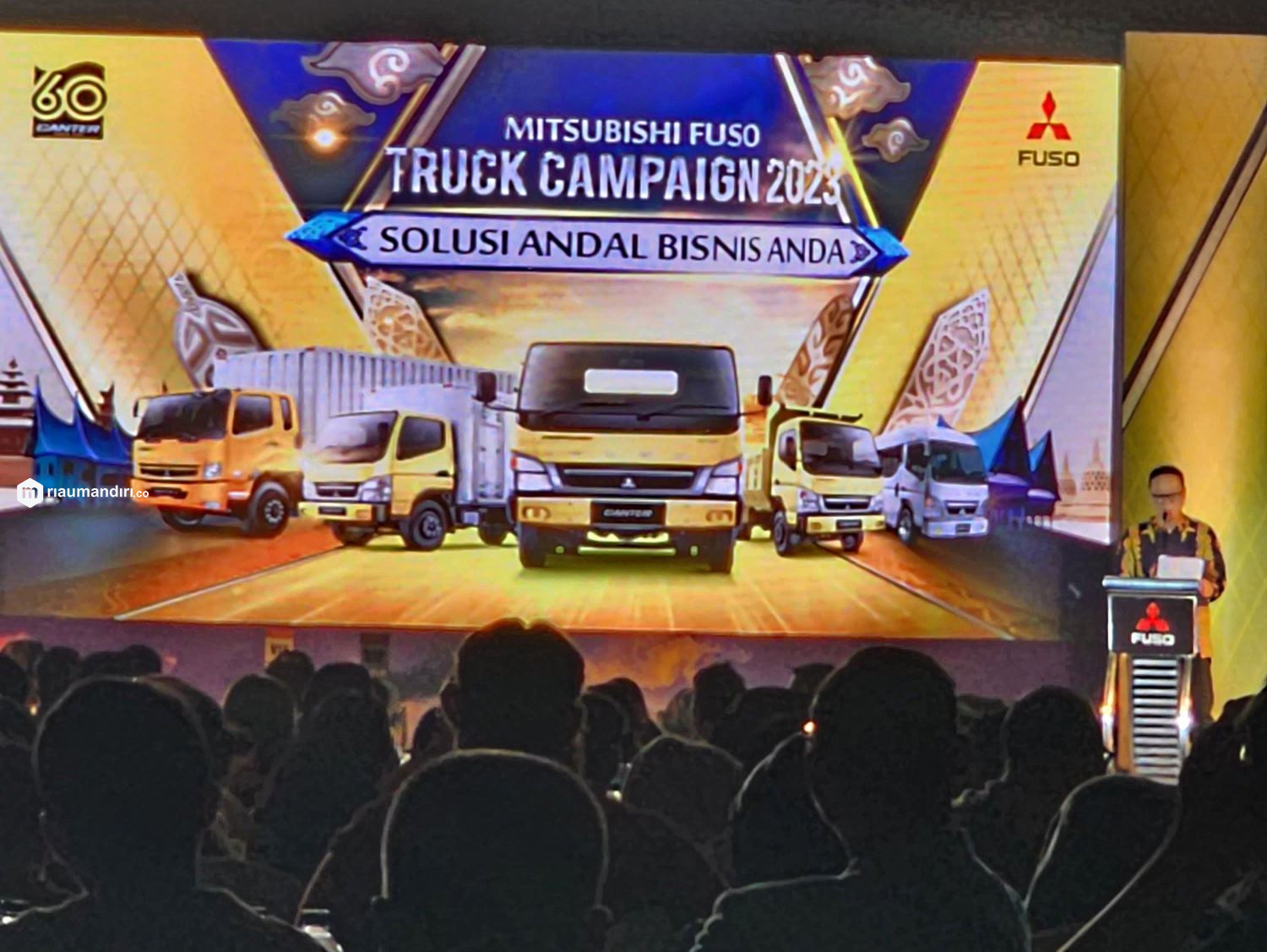 Gandeng PT Dipo, KTB Gelar Mitsubishi Fuso Truck Campaign 2023 di Pekanbaru