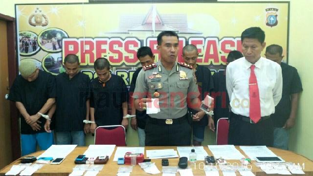 Hingga Oktober, Jajaran Polres Kampar Ungkap 133 Kasus Narkoba