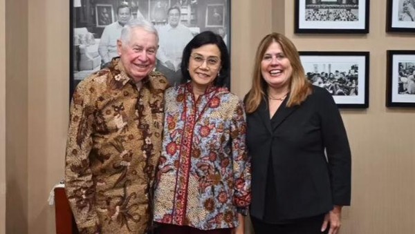 Dua Bos Freeport Temui Menkeu Sri Mulyani