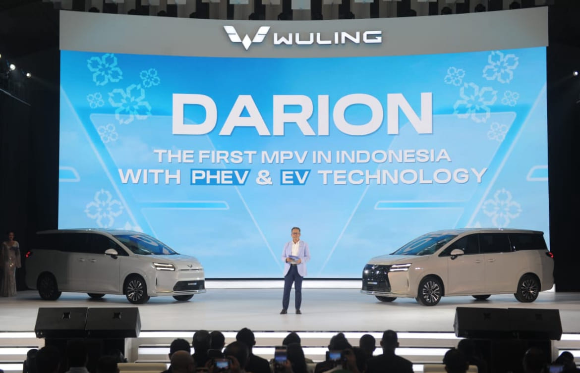 Wuling Darion Hadir di Pekanbar, Mobil Listrik Futuristik Impian Keluarga