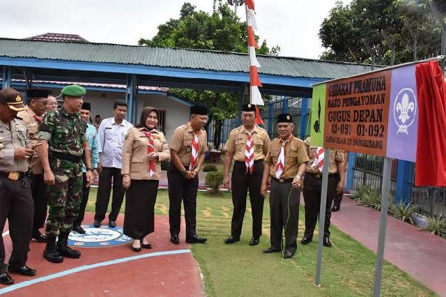 Ketua Pramuka Kampar Lantik Kamabigus Lapas Kelas II B Bangkinang