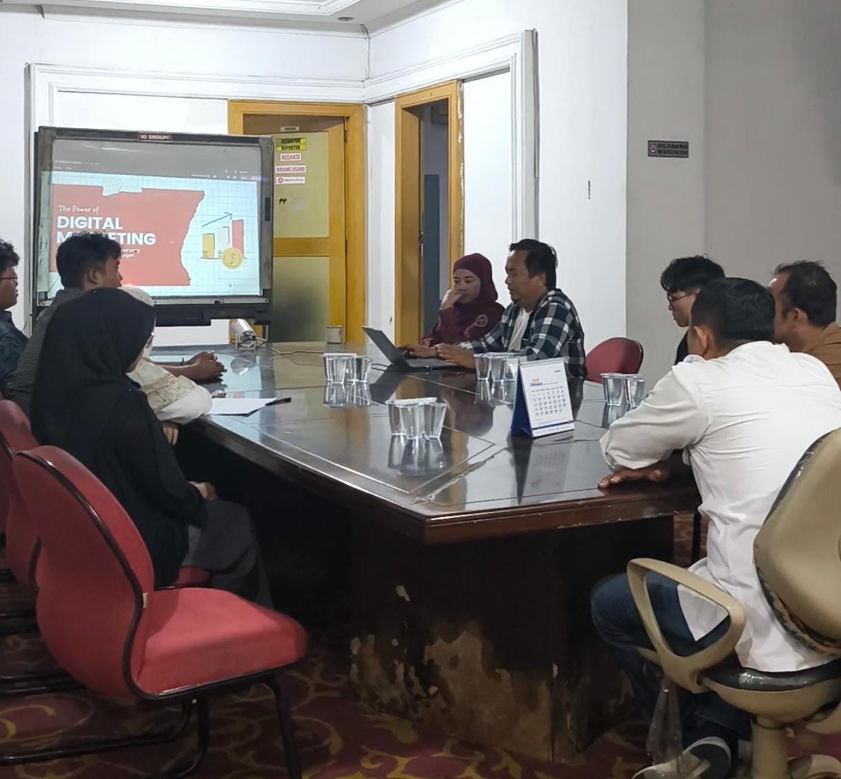 Harmoni Graha Kreasi Kunjungi Haluan Riau: Bahas Strategi Digital Marketing