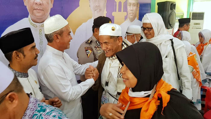 192 Jamaah Haji Meranti Tiba di Pekanbaru, Diperkirakan Sore Ini Sampai Selatpanjang