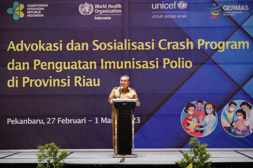SF Haryanto Ajak OPD Kerjasama dan Sinergi Sukseskan Crash Program Imunisasi Polio