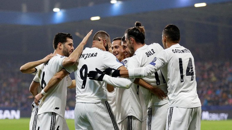 Hasil Liga Champions: Real Madrid Mengamuk, Hajar Viktoria Plzen 