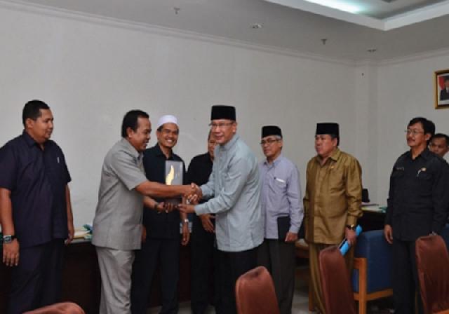 Dewan Terima Kunjungan DPRD Sawahlunto