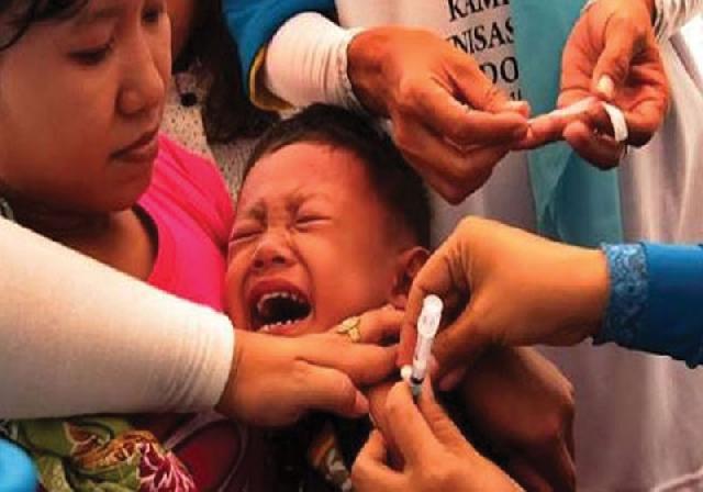 Diskes Targetkan 32 Ribu Bayi Dapat Vaksin Polio