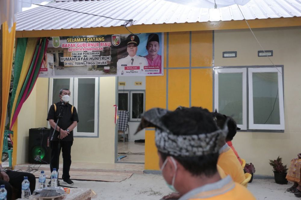 Pemprov Riau Akan Bangun 707 Rumah Layak Huni Tahun 2023